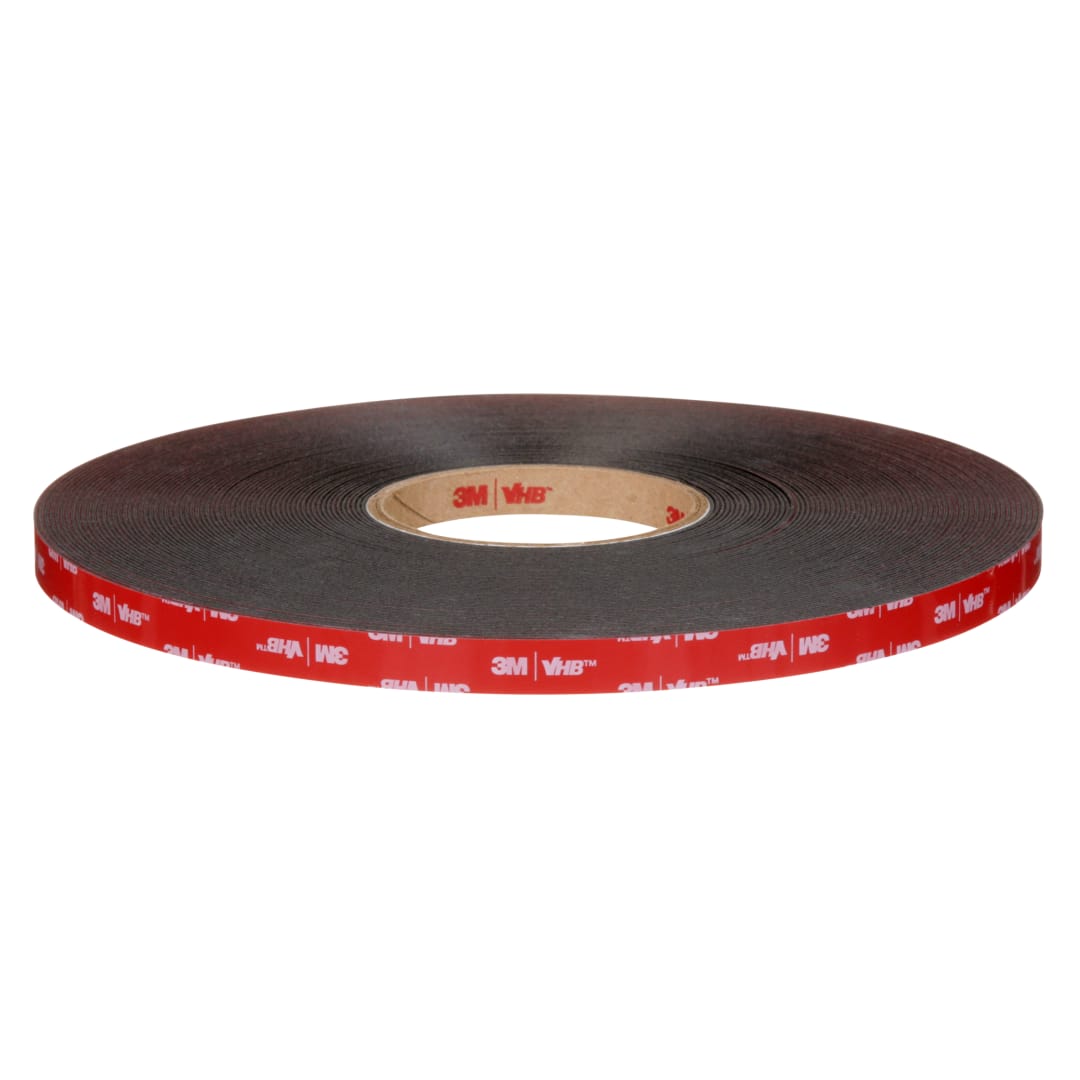 3M™ VHB™ Alev Geciktirici Bant 5958FR, Siyah, 1194 mm x 33 m, 1.0 mm