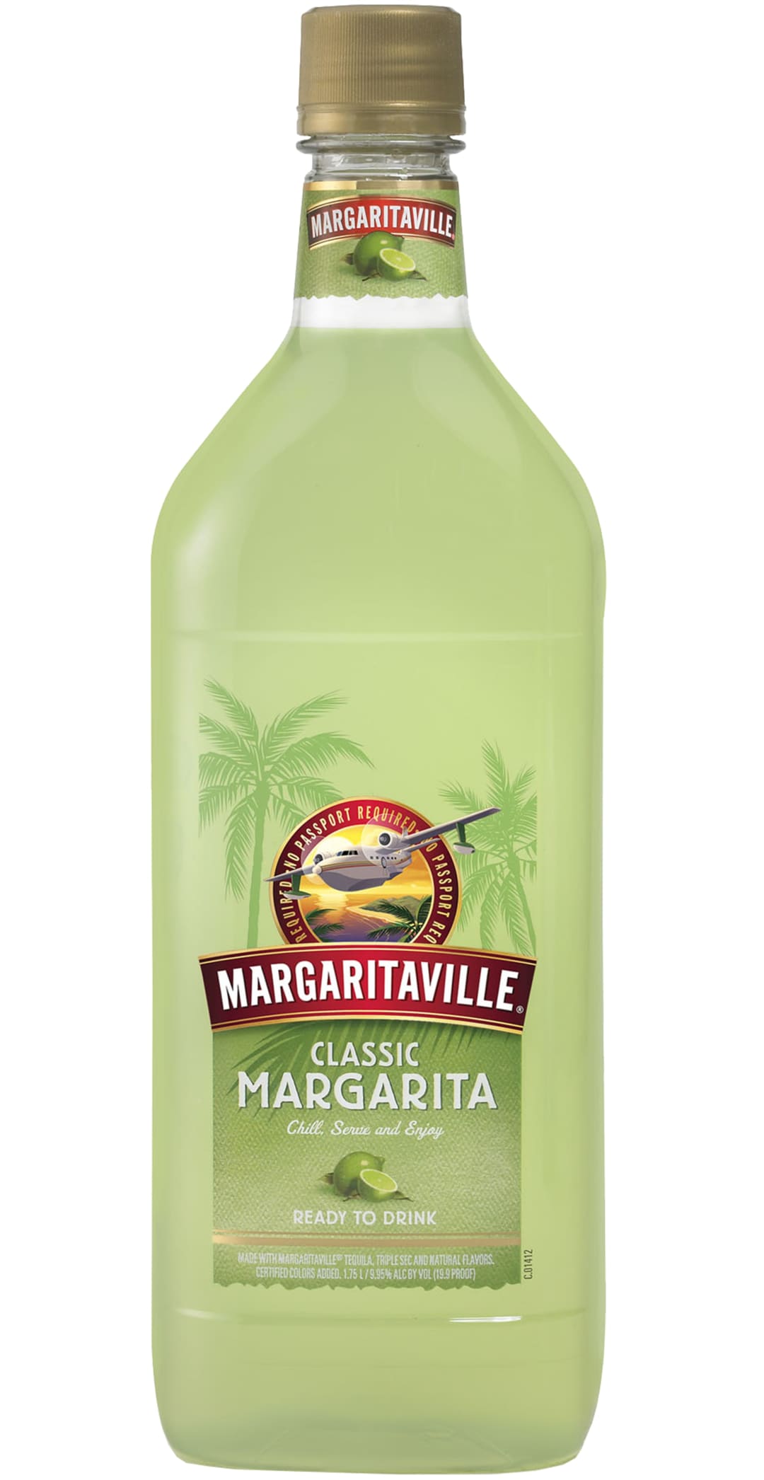 Margaritaville Classic Lime Margarita 1.75l 19.9 Proof