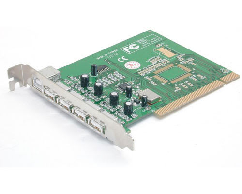 *D*4 PORT PCI USB HUB CARD