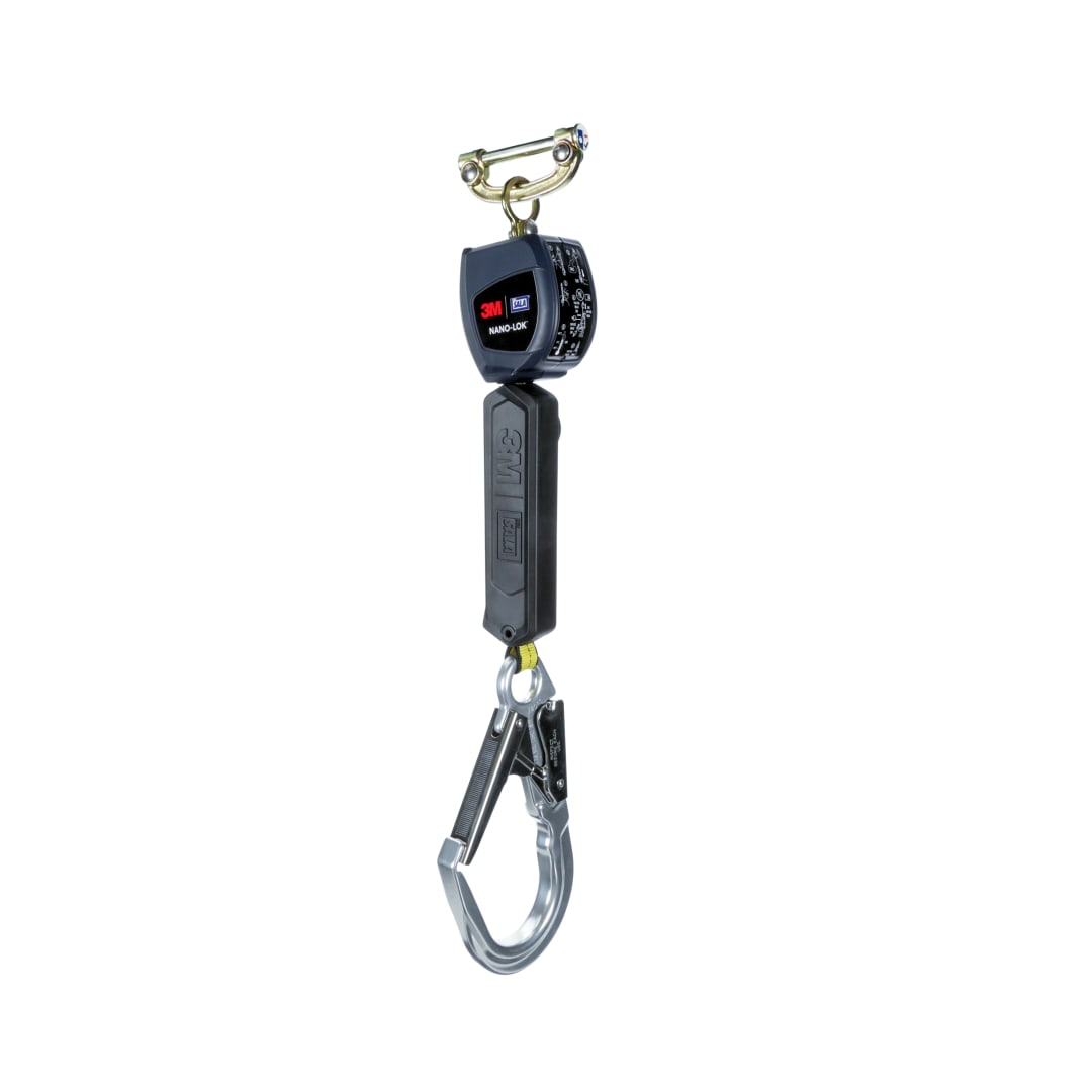 3M™ DBI-SALA® Nano-Lok™ Kişisel Geri Sarımlı Yaşam Hattı, tek kollu, Dokuma, 1,8 m, 3101207