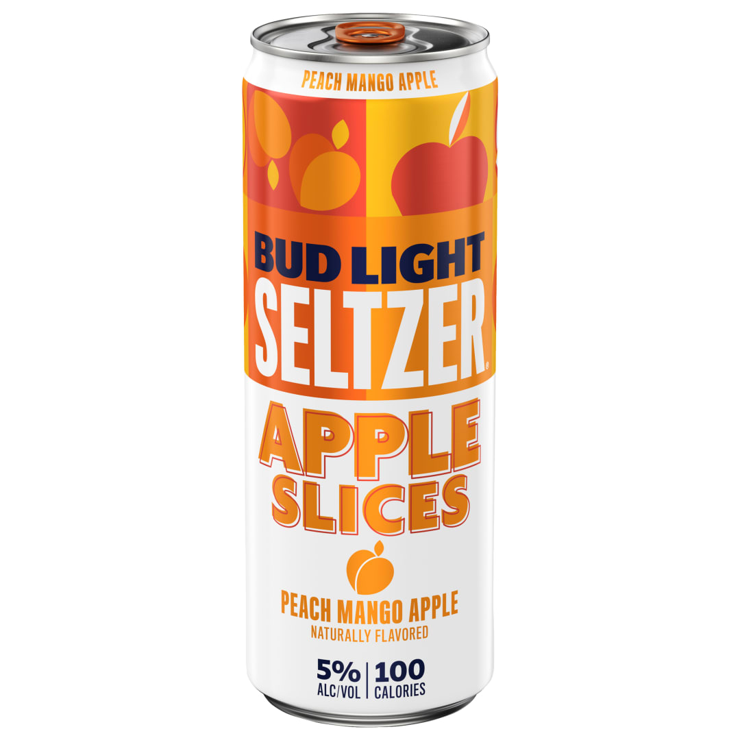 Bud Light Peach Mango Apple Seltzer 12 fl oz Can