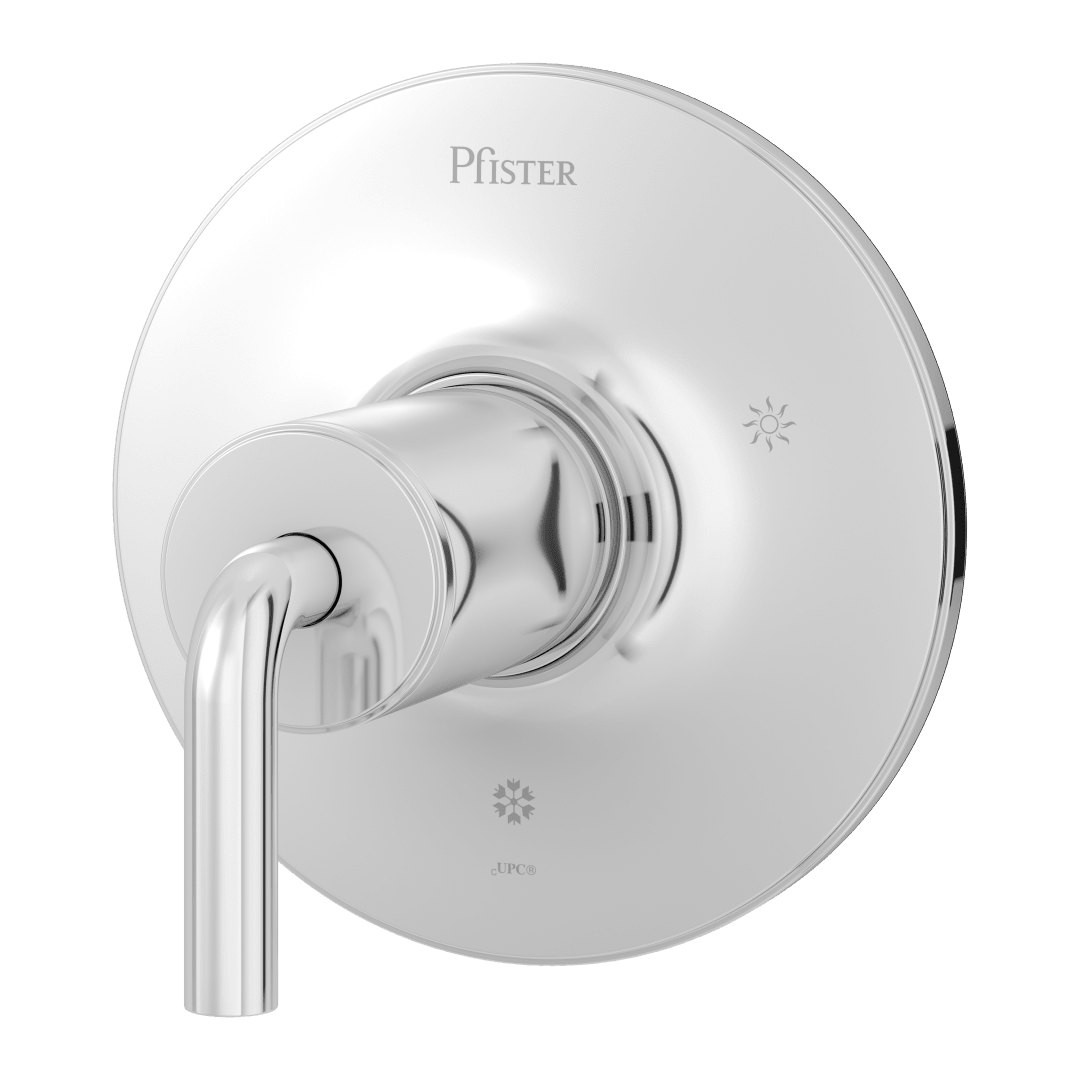 Tenet 1-Handle Tub & Shower Valve Only Trim in Polished Chrome