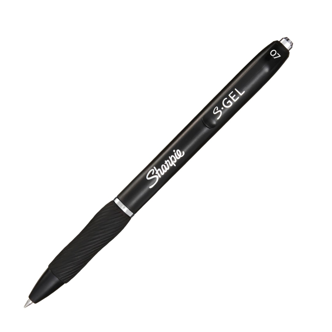 SHARPIE GEL OS UPC 0.7MM BLACK