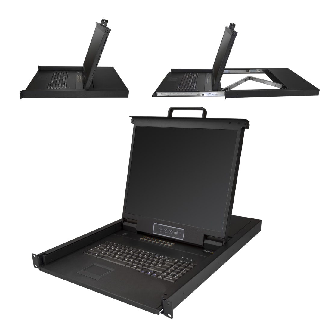 19 in 16-Port VGA Rackmount LCD Console