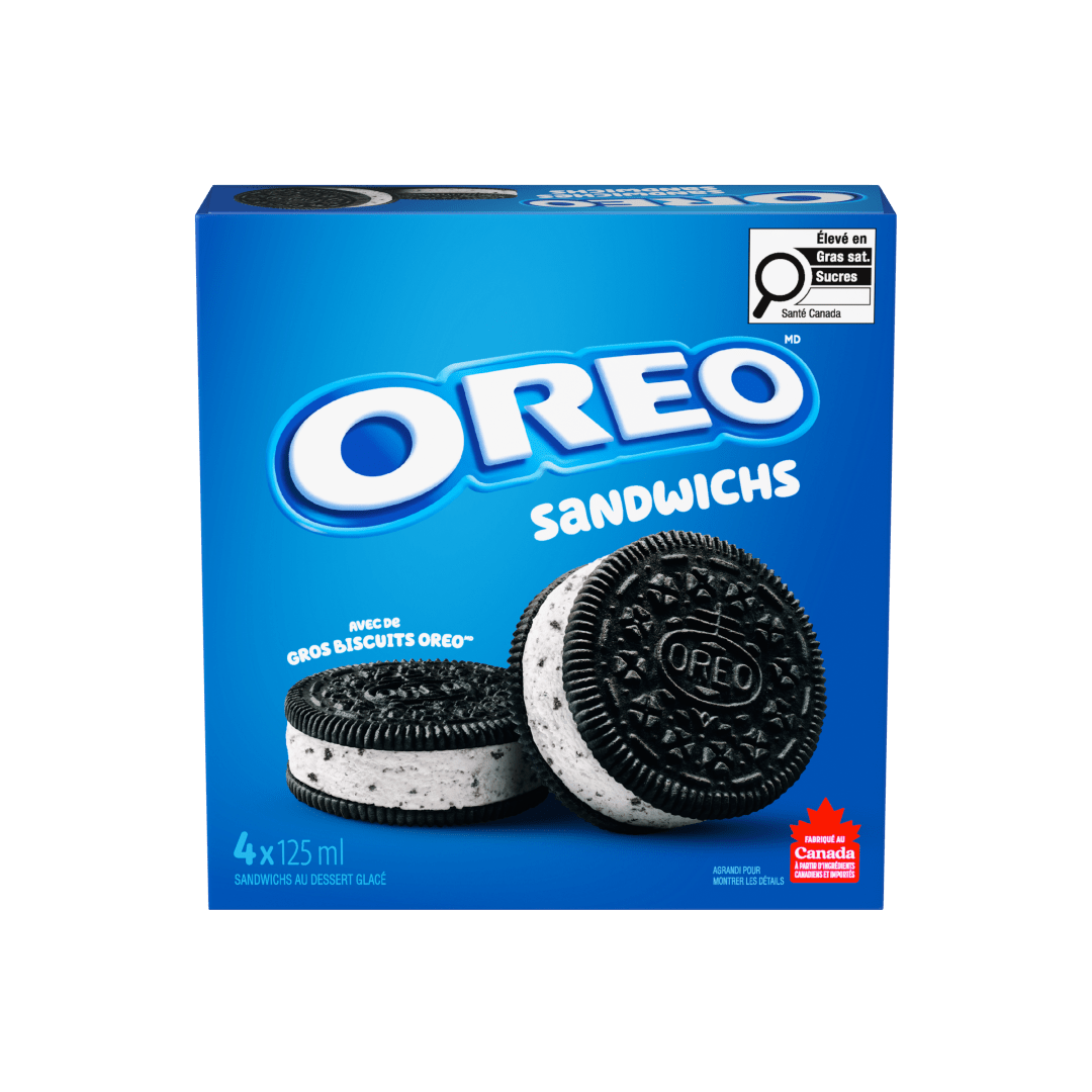 CHRISTIE OREO Sandwich 8(4x125ml) CA