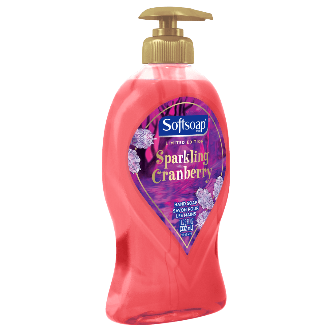 Softsoap Liquid Hand Soap Pump Limited Edition Sparkling Cranberry - 11.25ounce