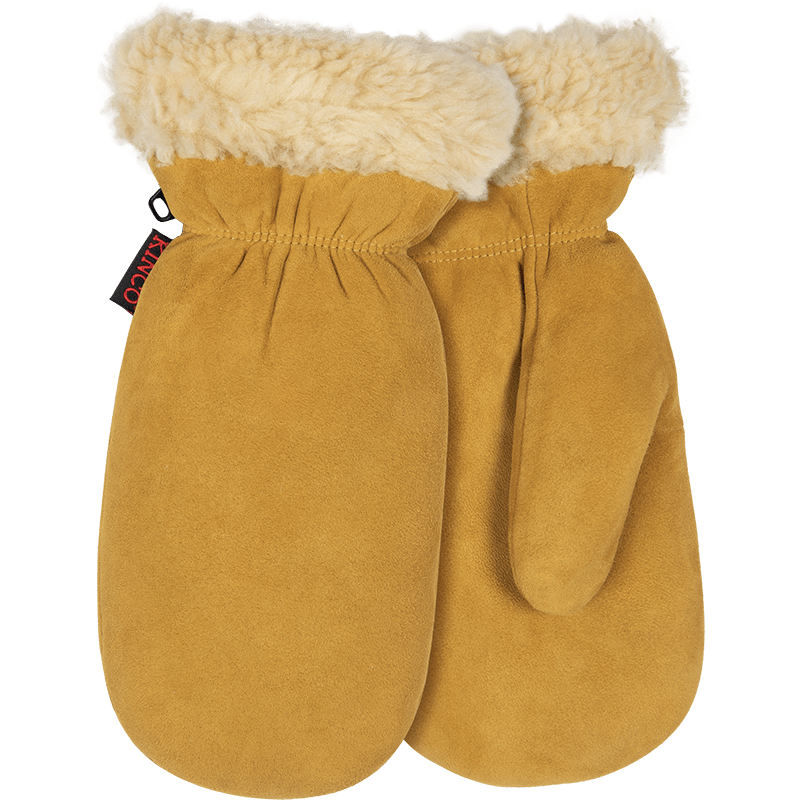 Lined Suede Deerskin Mitt