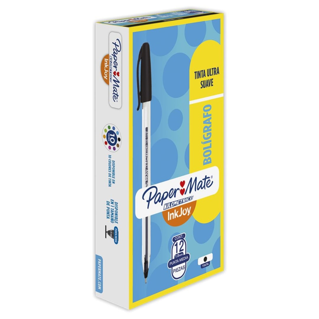 PM KM INKJOY 100ST BOX12 BLACK