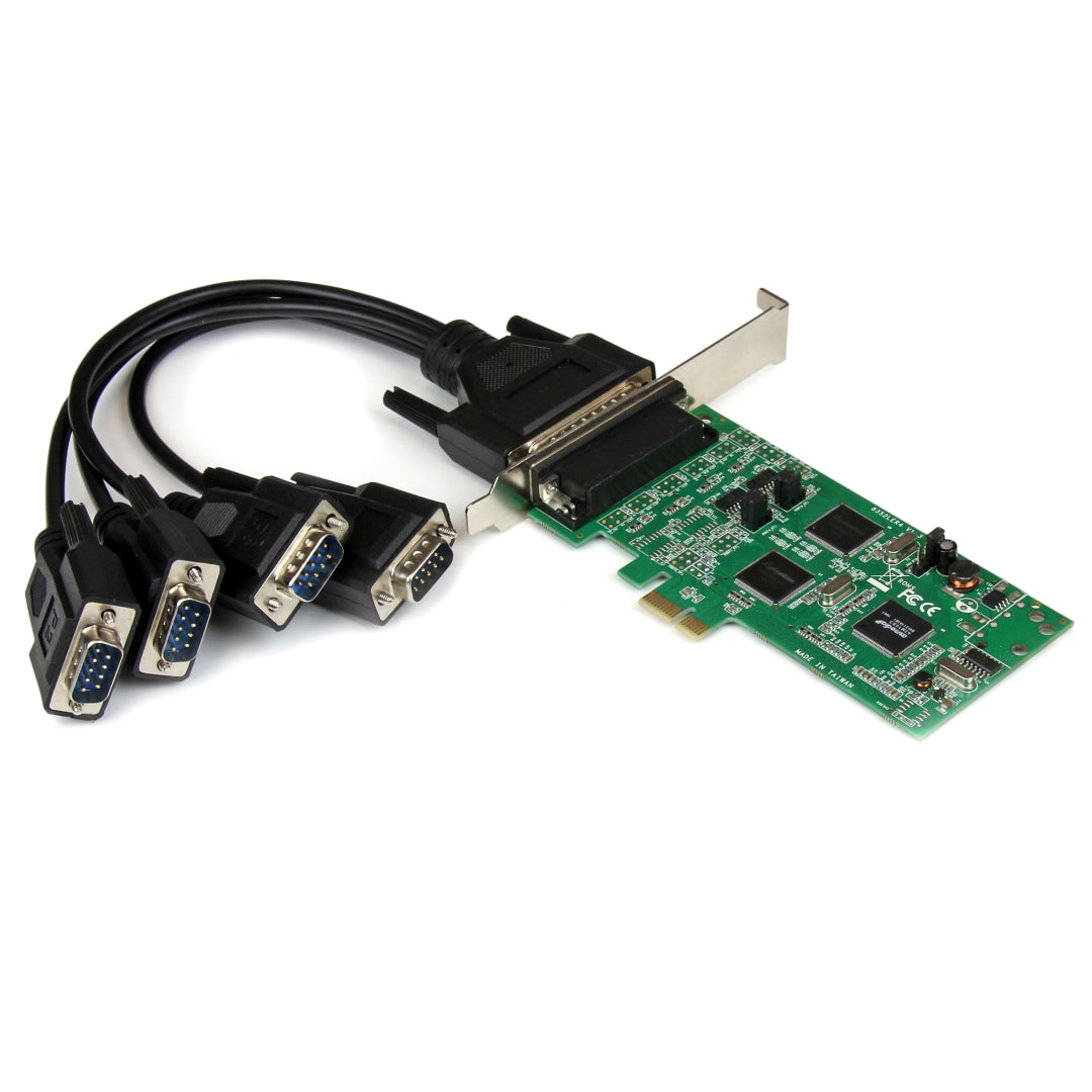 PCI Express 2xRS232 and 2xRS485 combo card