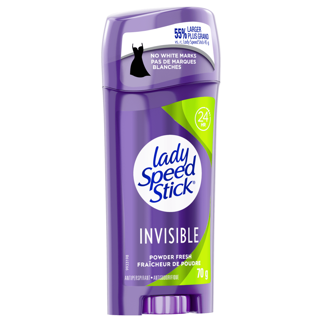 Lady Speed Stick Antiperspirant Deodorant, Invisible, Powder Fresh, 7g
