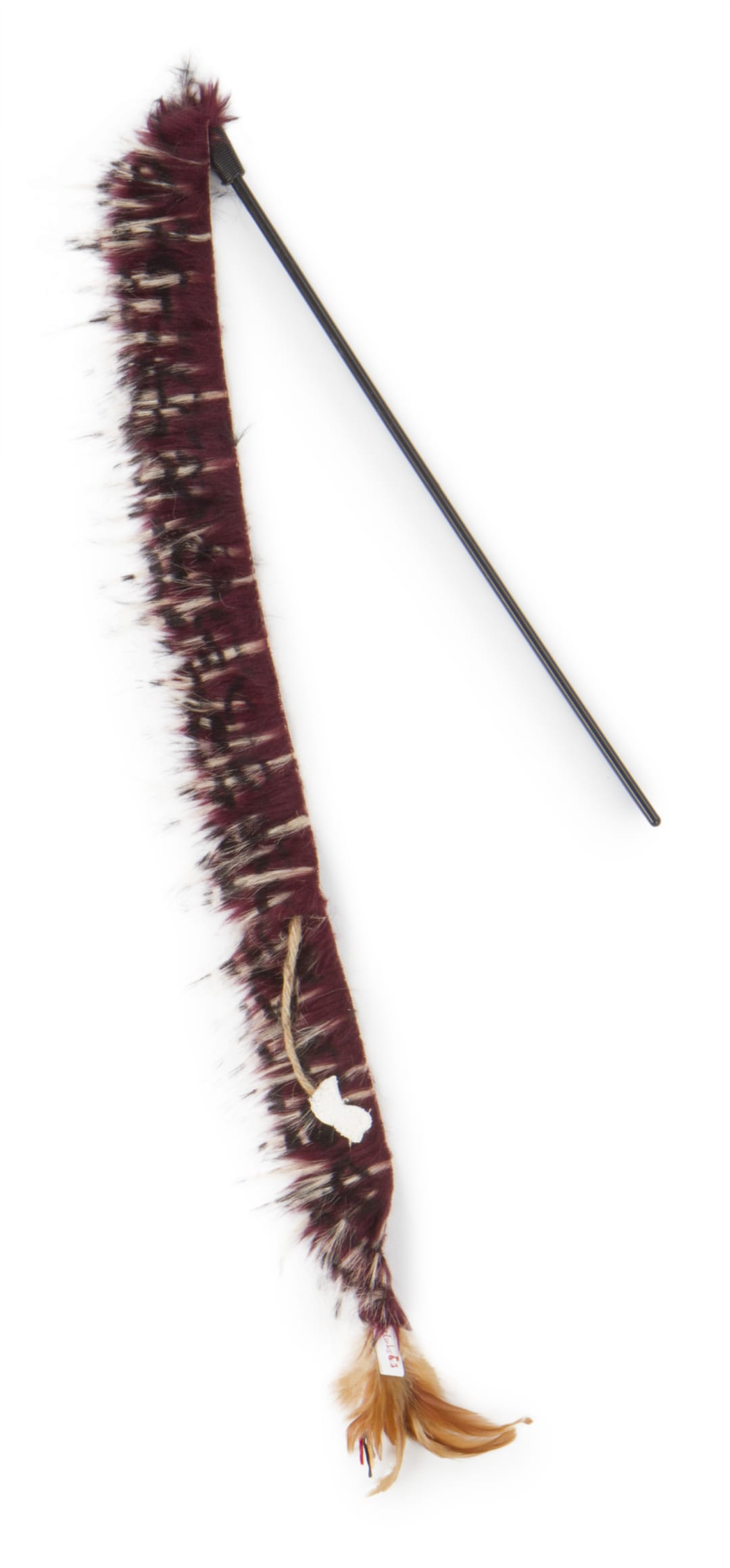 Petlinks Plume Crazy Wand, Extra-long Plush Cat Toy