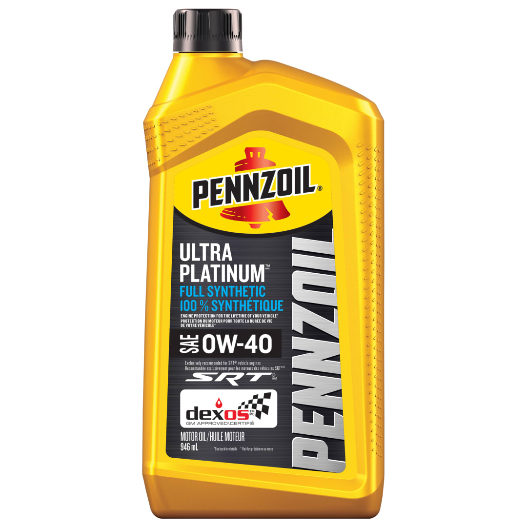 Pennzoil Ultra Platinum Full Synthetic 0W-40 Motor Oil, 1 Quart
