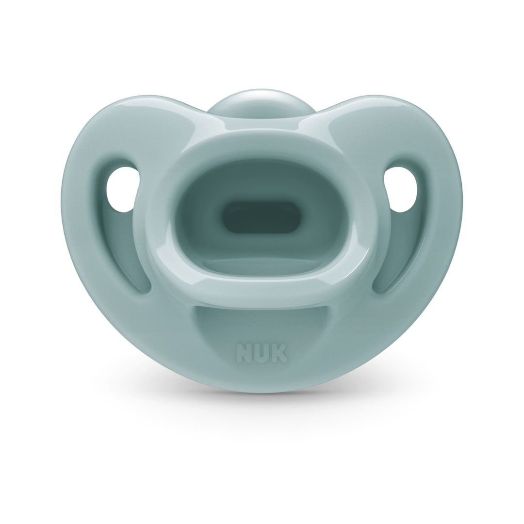 NUK® First Choice Comfy™ 100% Silicone Pacifier, 0-6 months, 1 Pack, Sampling Program