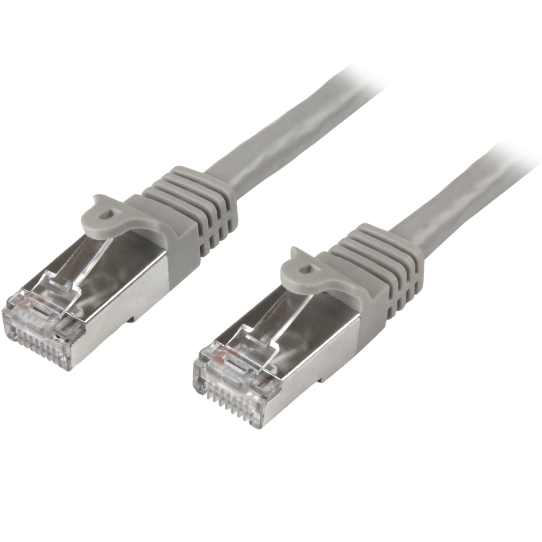 3m Gray Cat6 Shielded Gigabit Network Cable