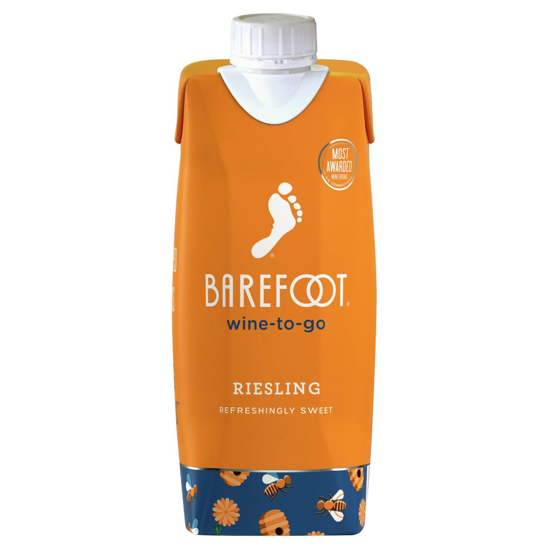 Barefoot Riesling White Wine Tetra 500ml