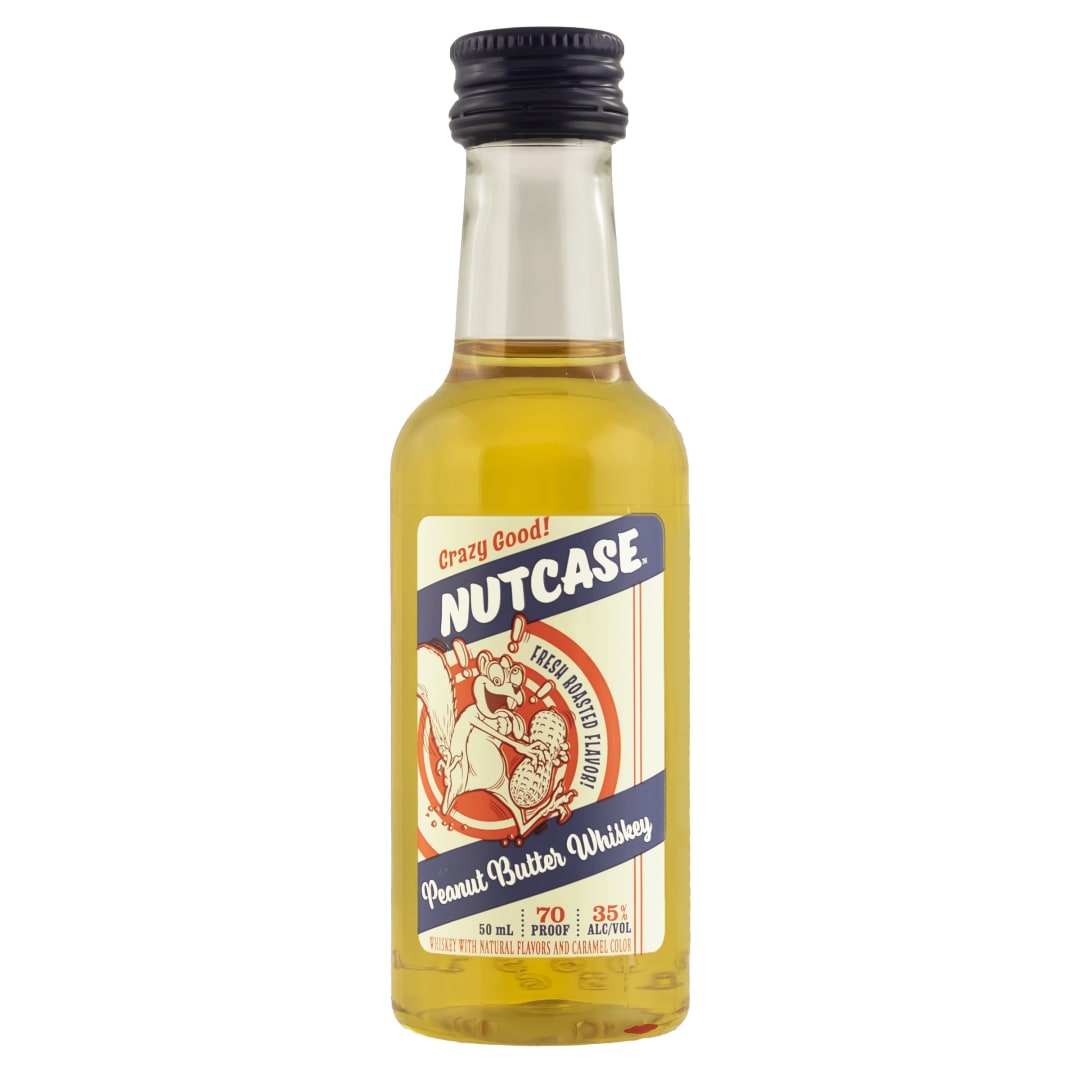 Nutcase Peanut Butter Whiskey 10 Pack 50ml 70 Proof