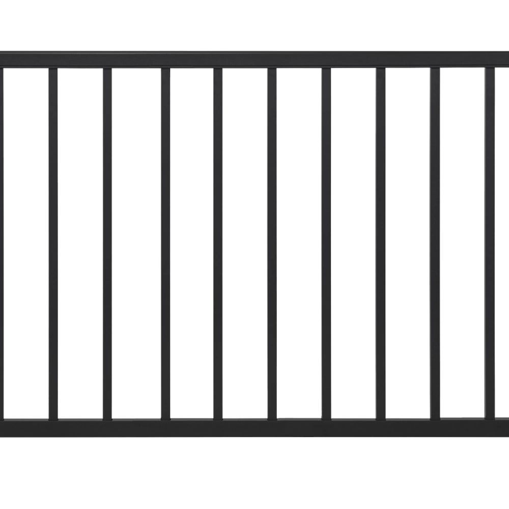8-ft x 36-in Trex® Select™ Aluminum Railing Horizontal Panel in Charcoal Black