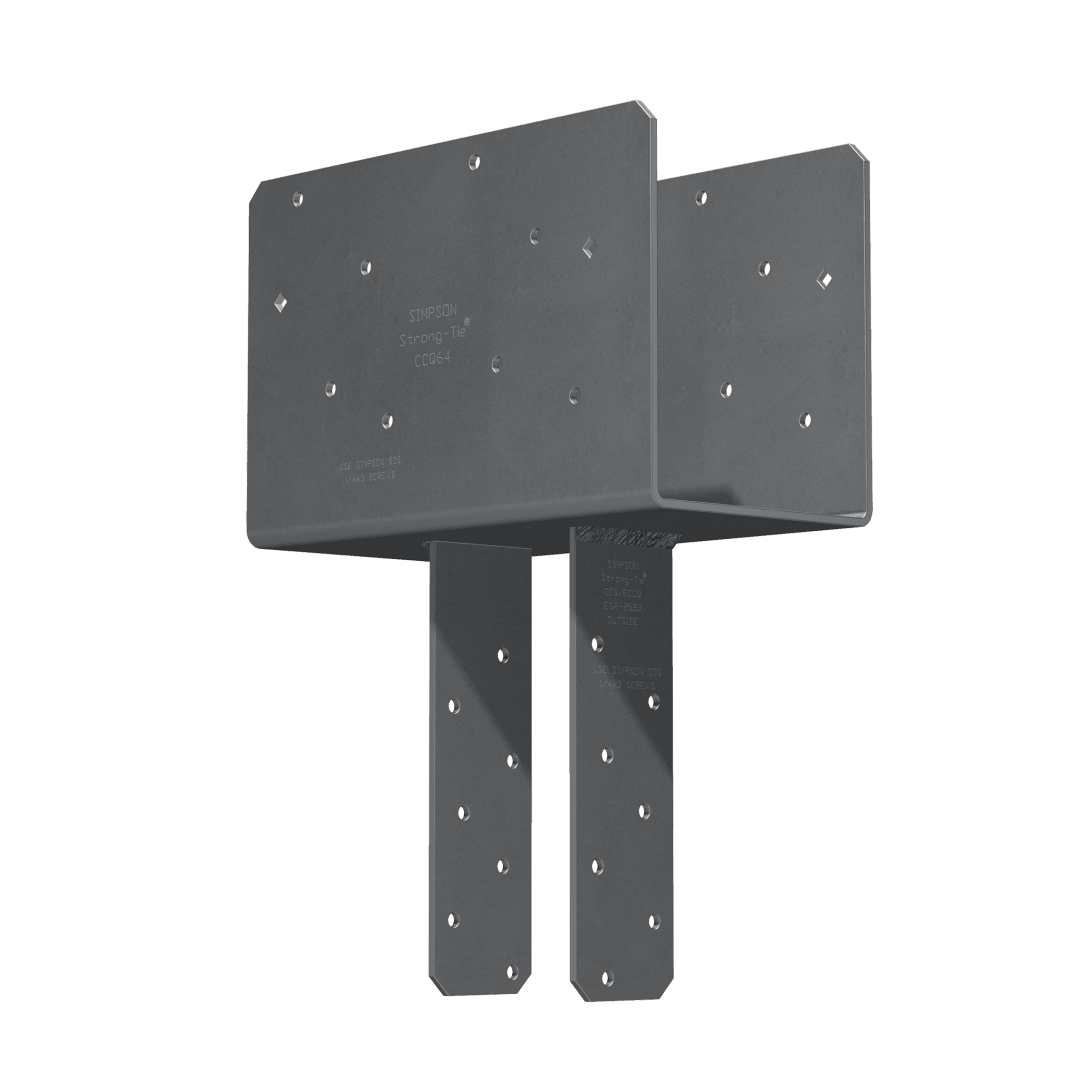 Simpson Strong-Tie CCQ64SDS2.5 CCQ™ Column Cap for 6x Beam, 4x Post with Strong-Drive® SDS Screws
