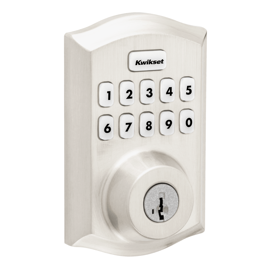 Home Connect 620 Keypad Connected Smart Lock with Z-Wave Technology featuring SmartKey Security™ in Satin Nickel