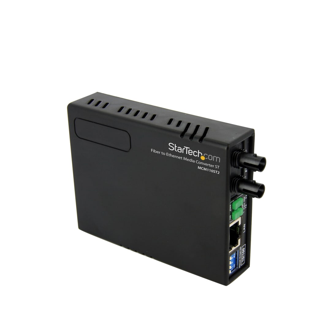UTP to Fiber Ethernet Media Converter - MM ST 2km