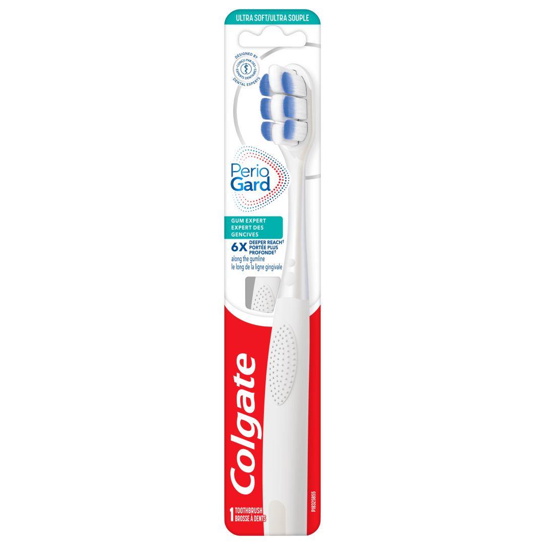 Brosse à dents ultra souple Colgate Periogard Gum Expert, 1 pièce