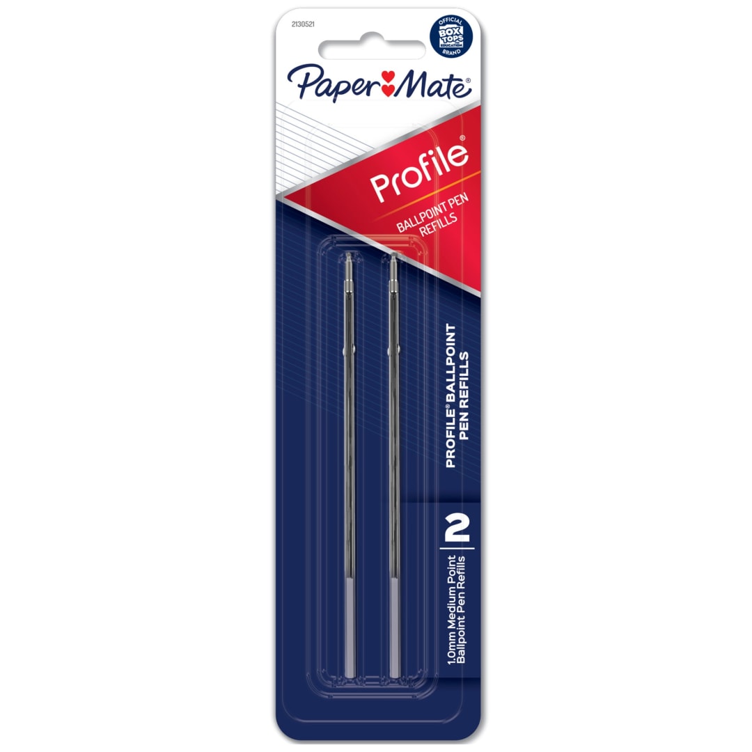 Paper Mate® Ballpoint Pen, Profile Retractable Pen, Medium Point (1.0mm), Assorted, 8 Count