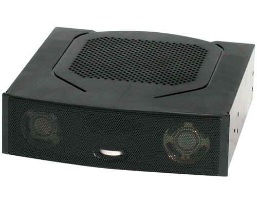 Black Internal 5.25 Bay Stereo Speaker
