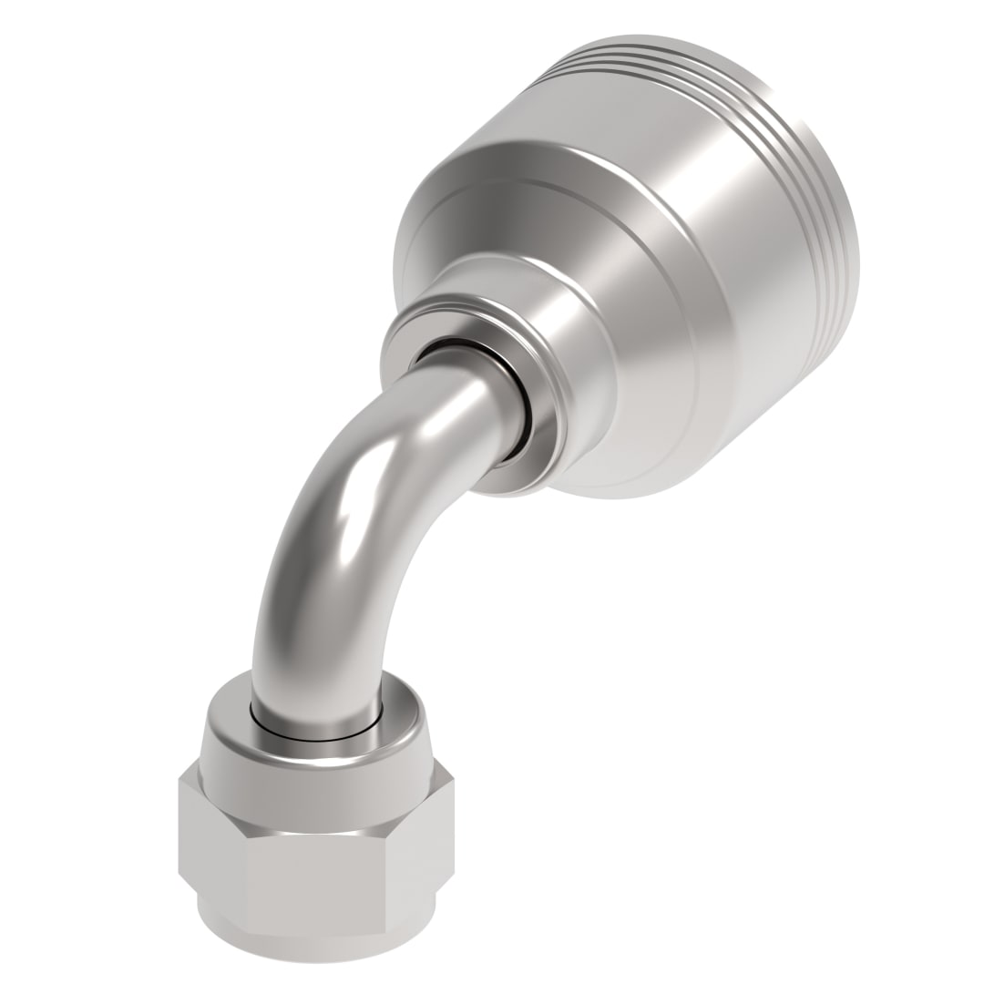 Aeroquip 3/8" Female JIC 90 Degree x 3/8" Hydraulic Hose Fitting 4w