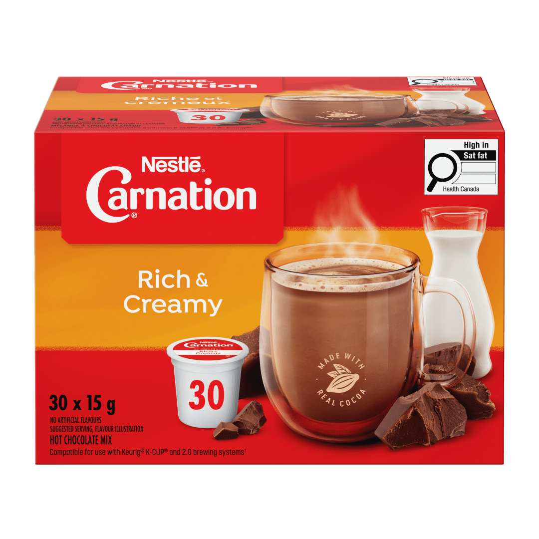 CARN Hot Choc Rich Pods 4(30x15g) CA
