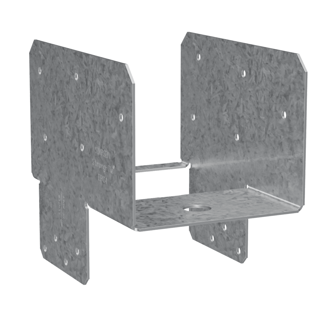 Simpson Strong-Tie EPC4Z EPCZ™ ZMAX® Galvanized End Post Cap for 4x (Pack of 10)