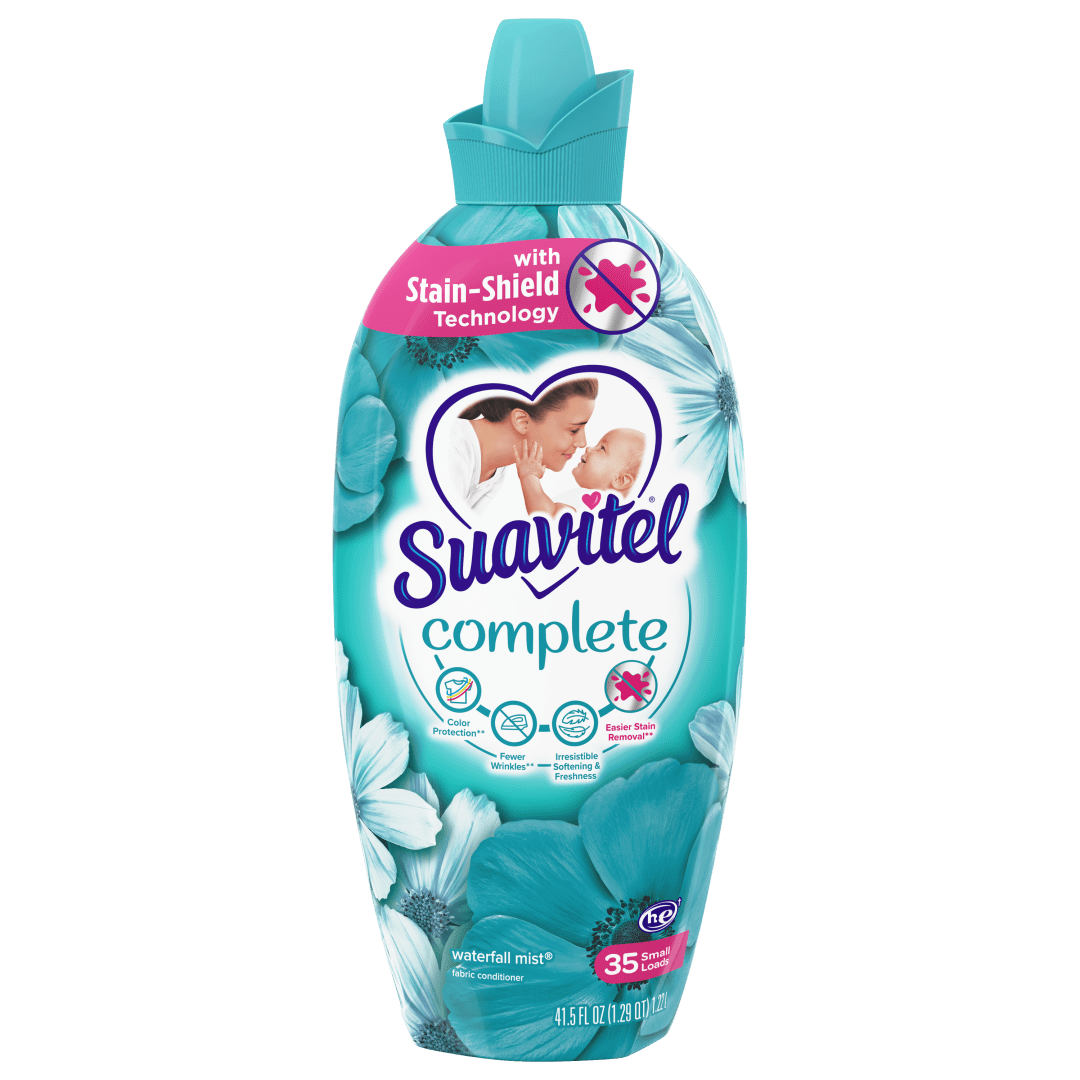 Suavitel Complete Fabric Softener, Waterfall Mist - 41.5 fluid ounce