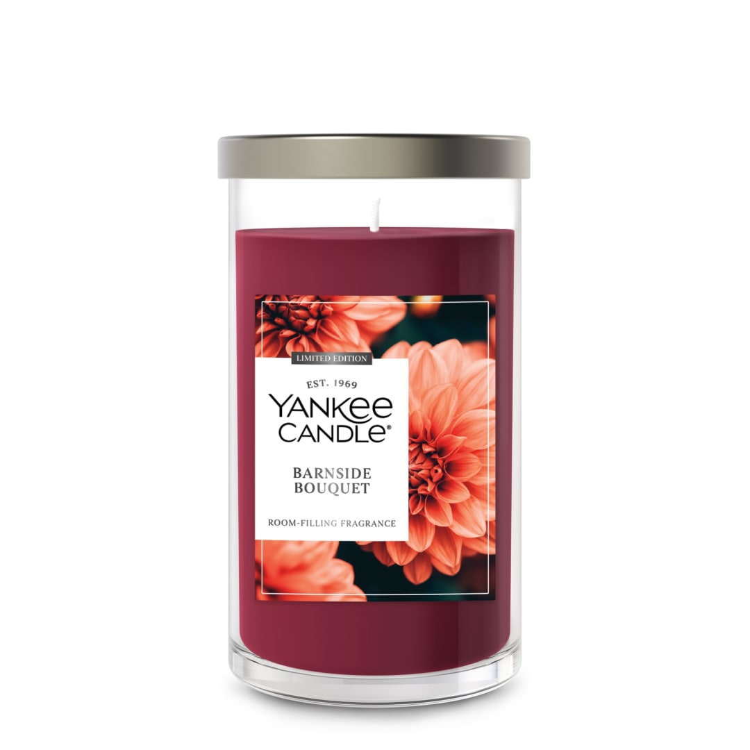 Yankee Candle Barnside Bouquet Medium Pillar Scented Candle