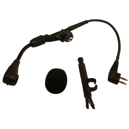 3M™ PELTOR™ Elektret-Mikrofonarm, 270 mm Kabel mit J22-Stecker einschließlich Windschutz M995/2, MT53N-12A/1