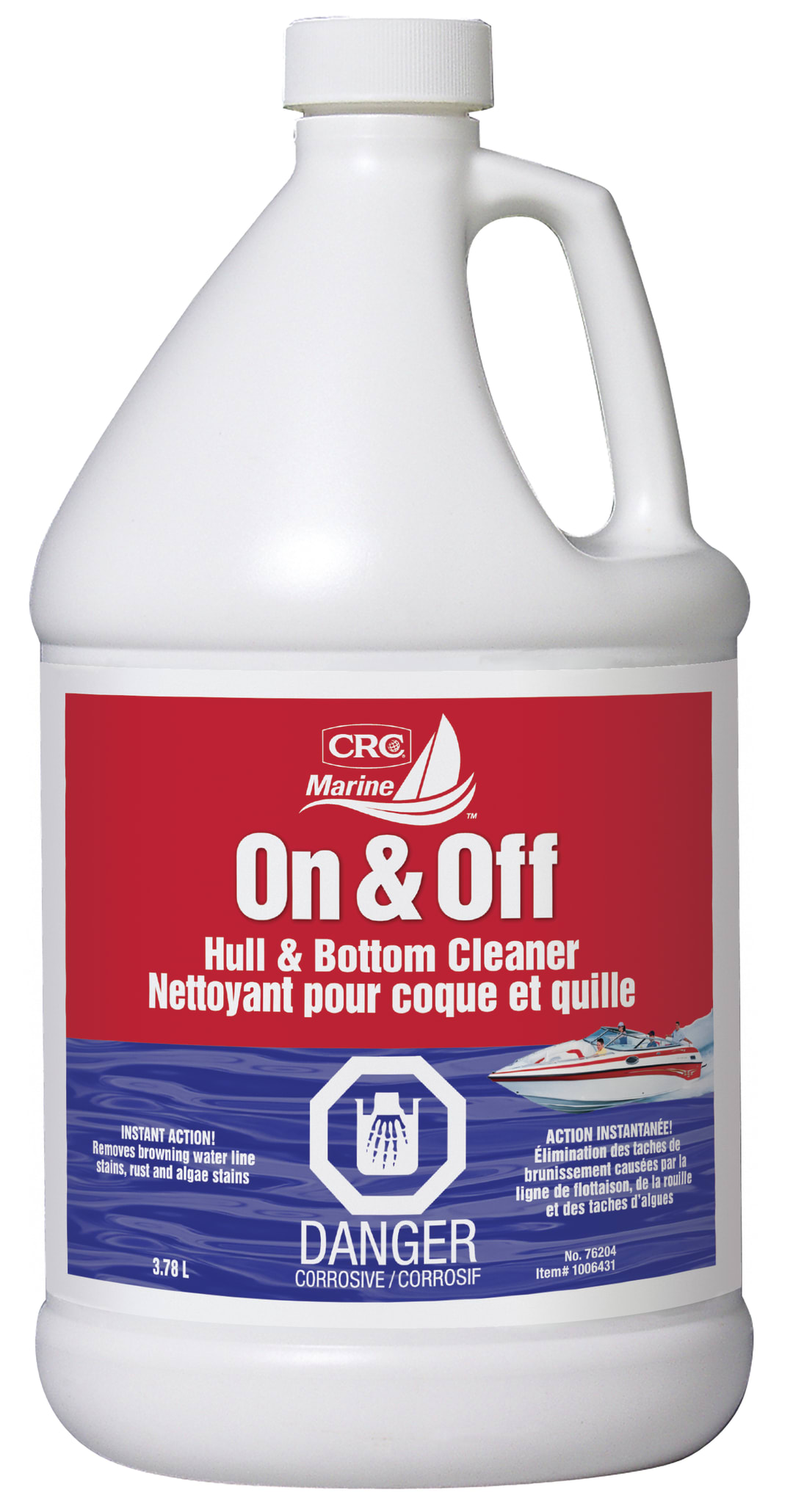 CRC Marine On & Off Hull & Bottom Cleaner (F/E) 1X3.785L