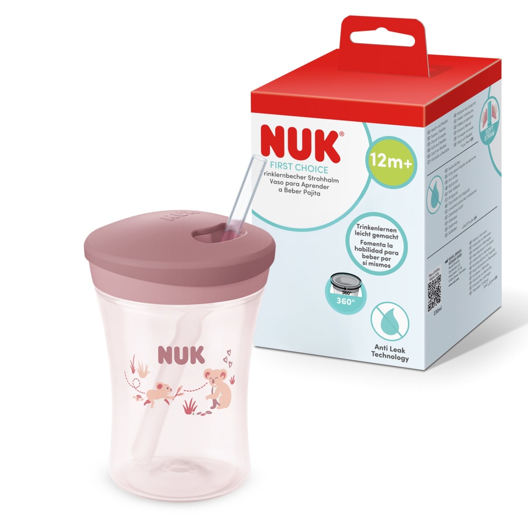 NUK FC LC STRAW CL2 TURTLE FS