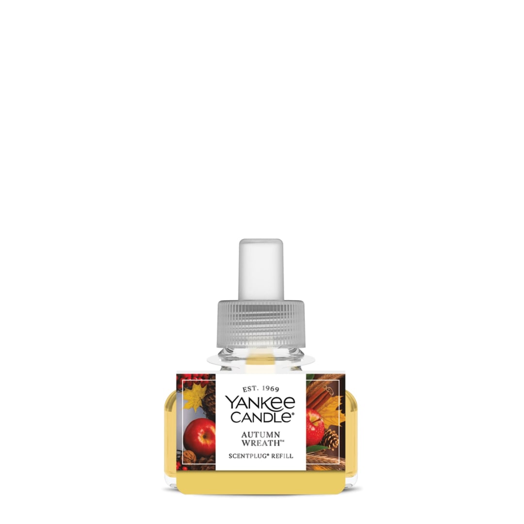 Yankee Candle Autumn Wreath™, ScentPlug® Refill with up to Enjoy up to 30 Days of Room Filling Fragrance