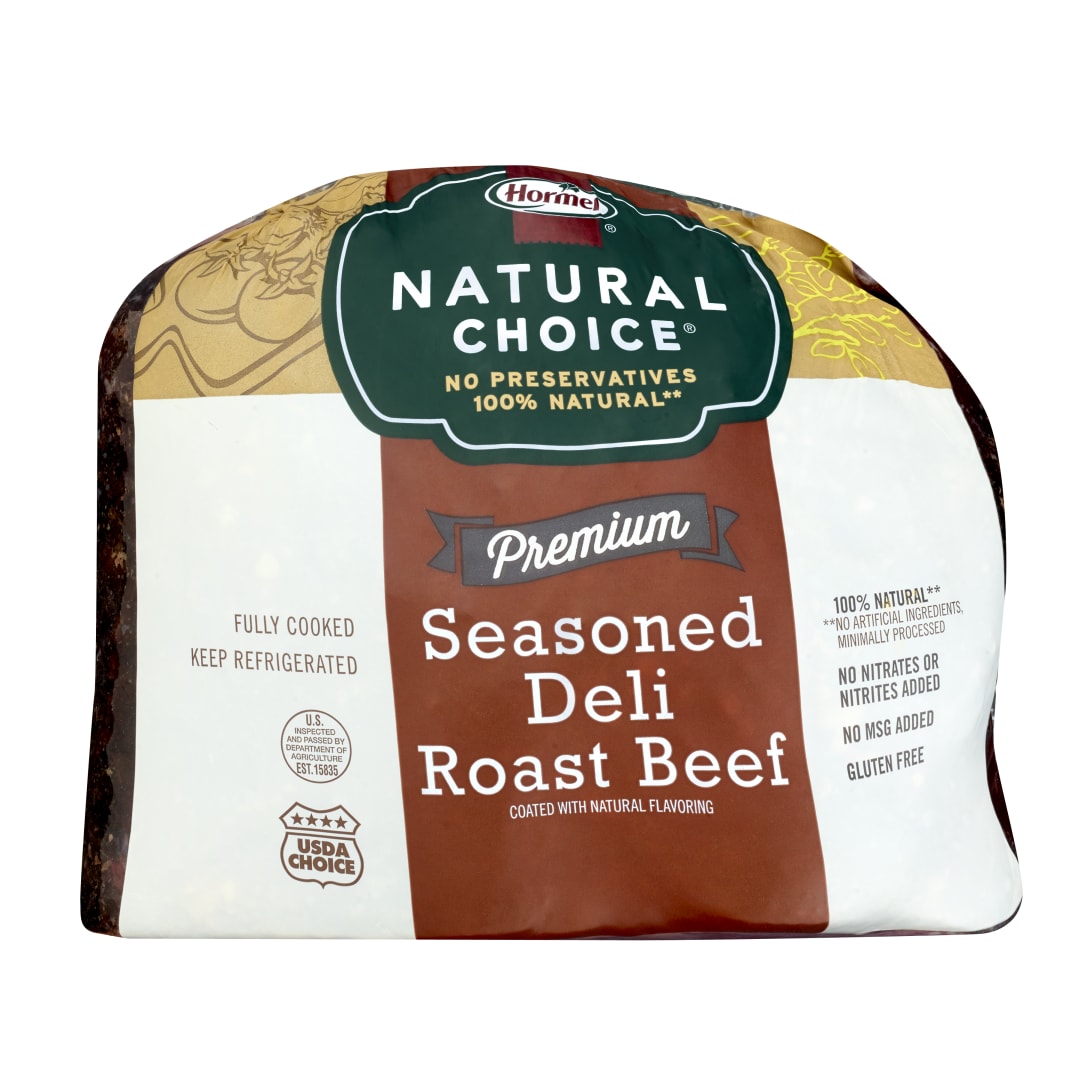 HORMEL NATURAL CHOICE Medium Cook Choice Grade Deli Faced Roast Beef
