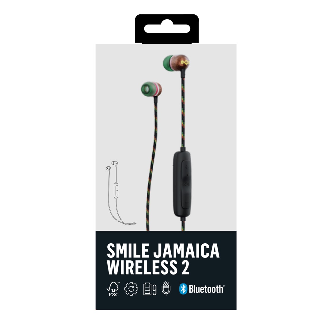 Smile Jamaica Wireless 2 Bluetooth In-ear Headphones