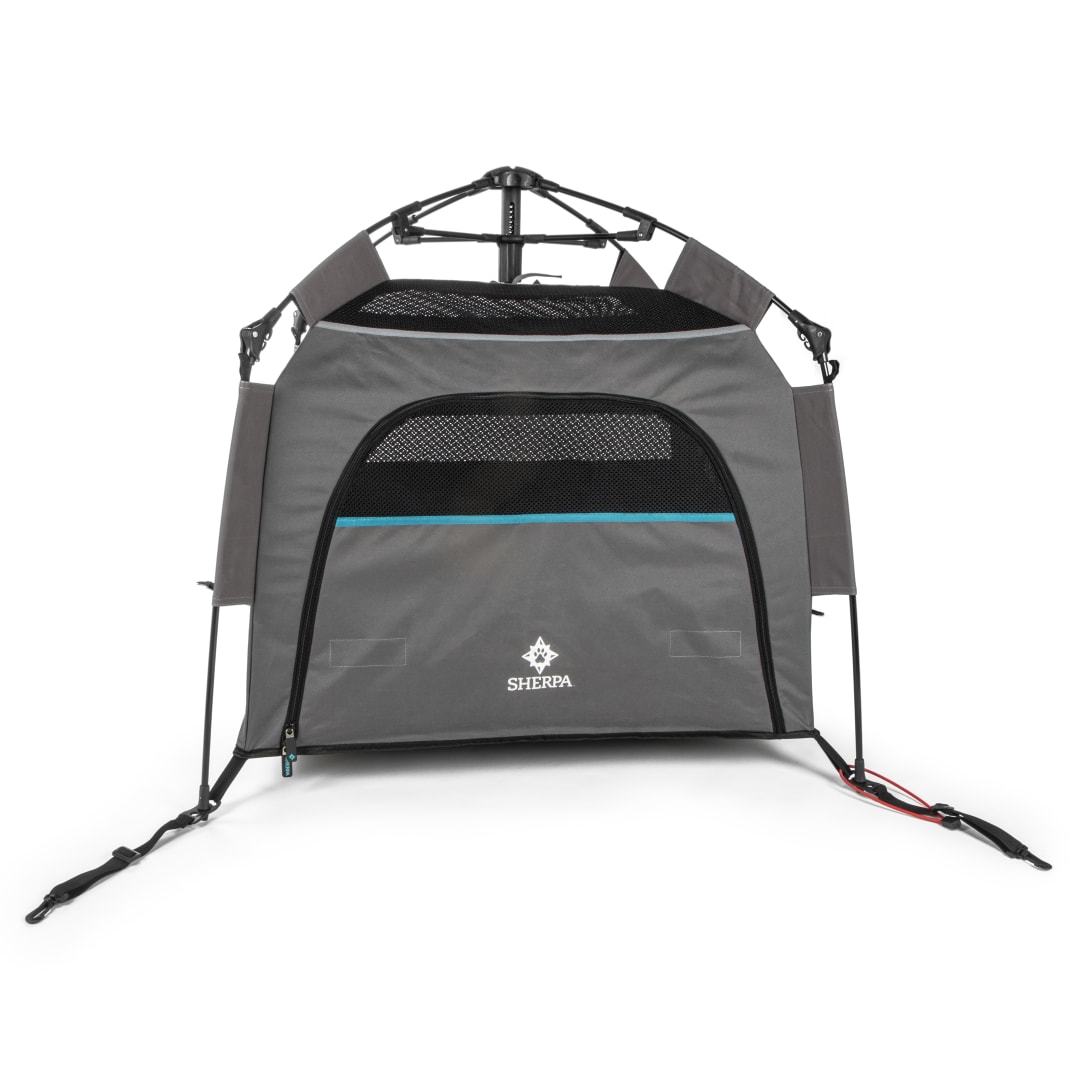 Sherpa U Pet Tent Portable Pet House, Gray, One Size