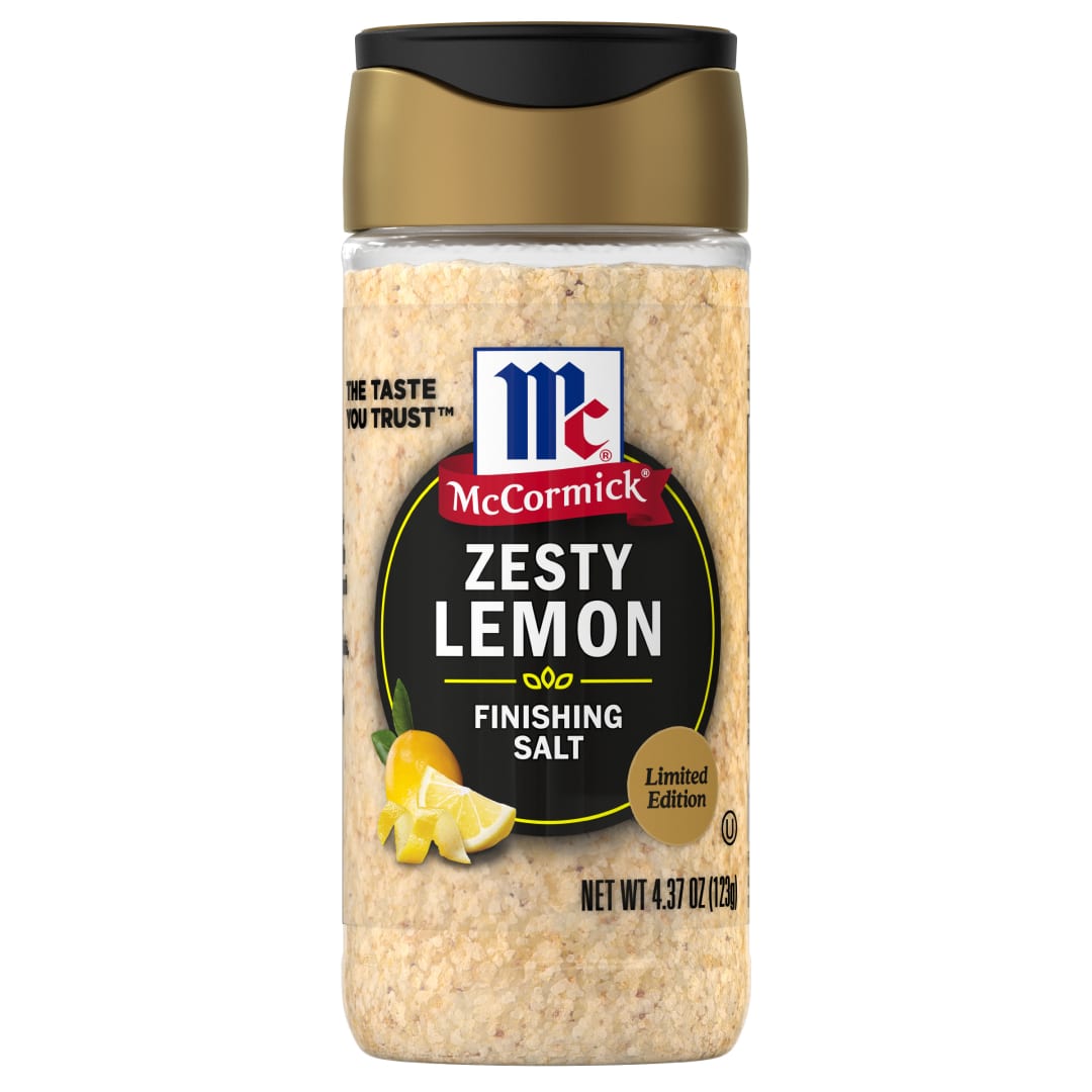 McCormick Zesty Lemon Finishing Salt, 4.37 oz