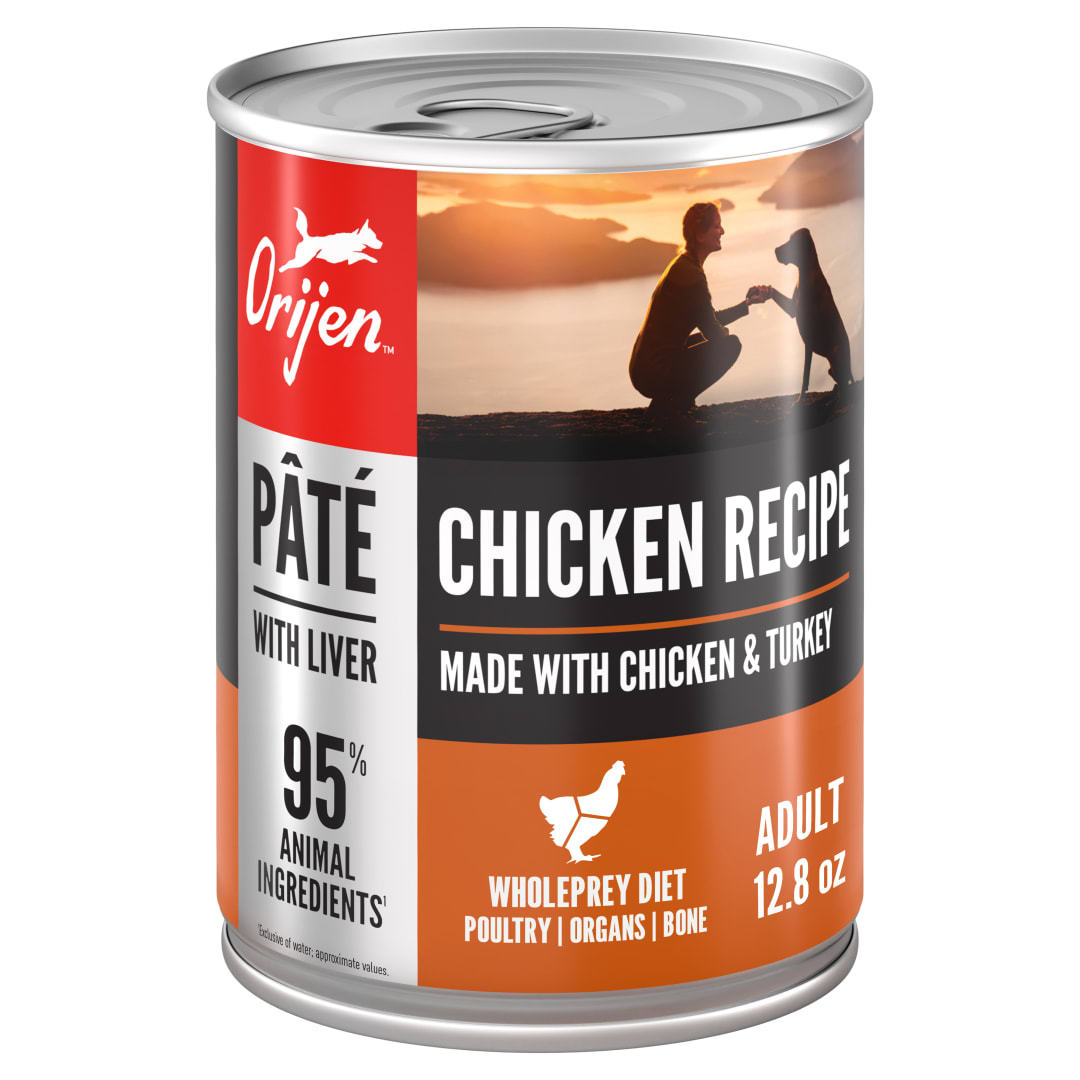 ORIJEN Pate Wet Dog Food Chicken Recipe with Liver