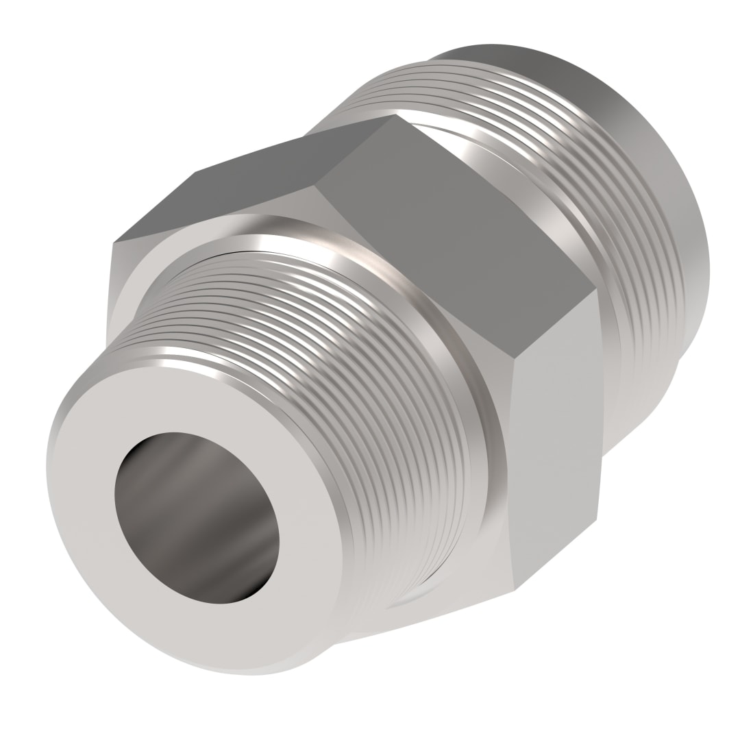Aeroquip 1/8 NPT X 1/4 MALE JIC STAINLESS