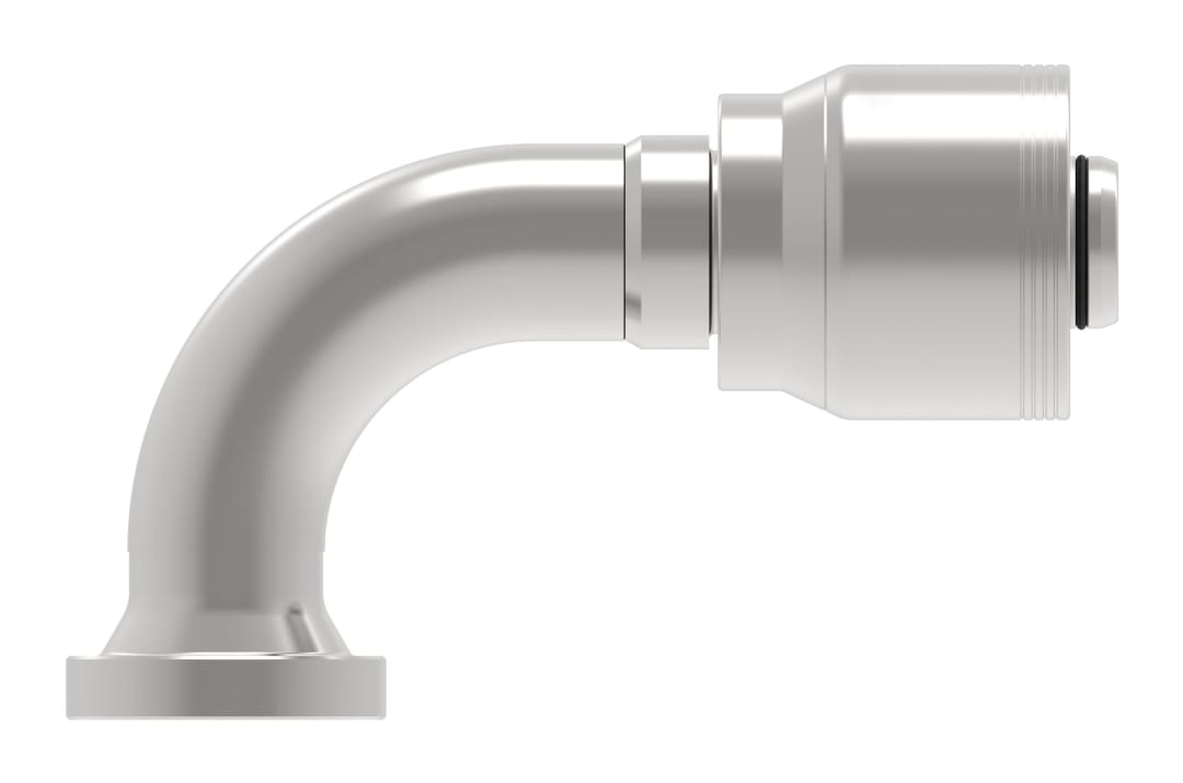Aeroquip 1 1/4 Cd62 Flange 90 Degree X 1" Hose Fitting 4 Way