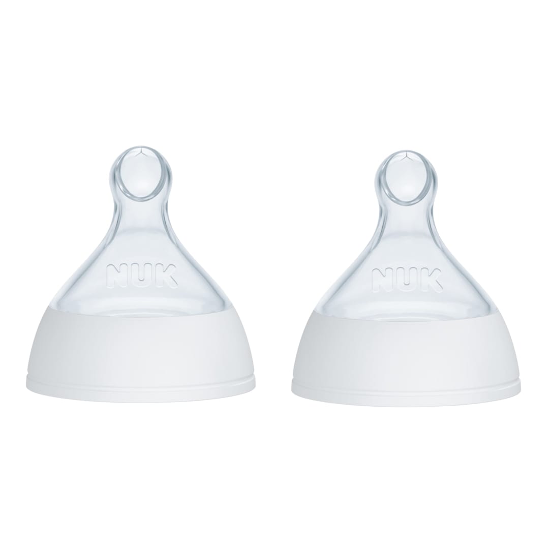 NUK® Smooth Flow Pro Anti Colic Baby Bottle Replacement Nipples, 2 Pack