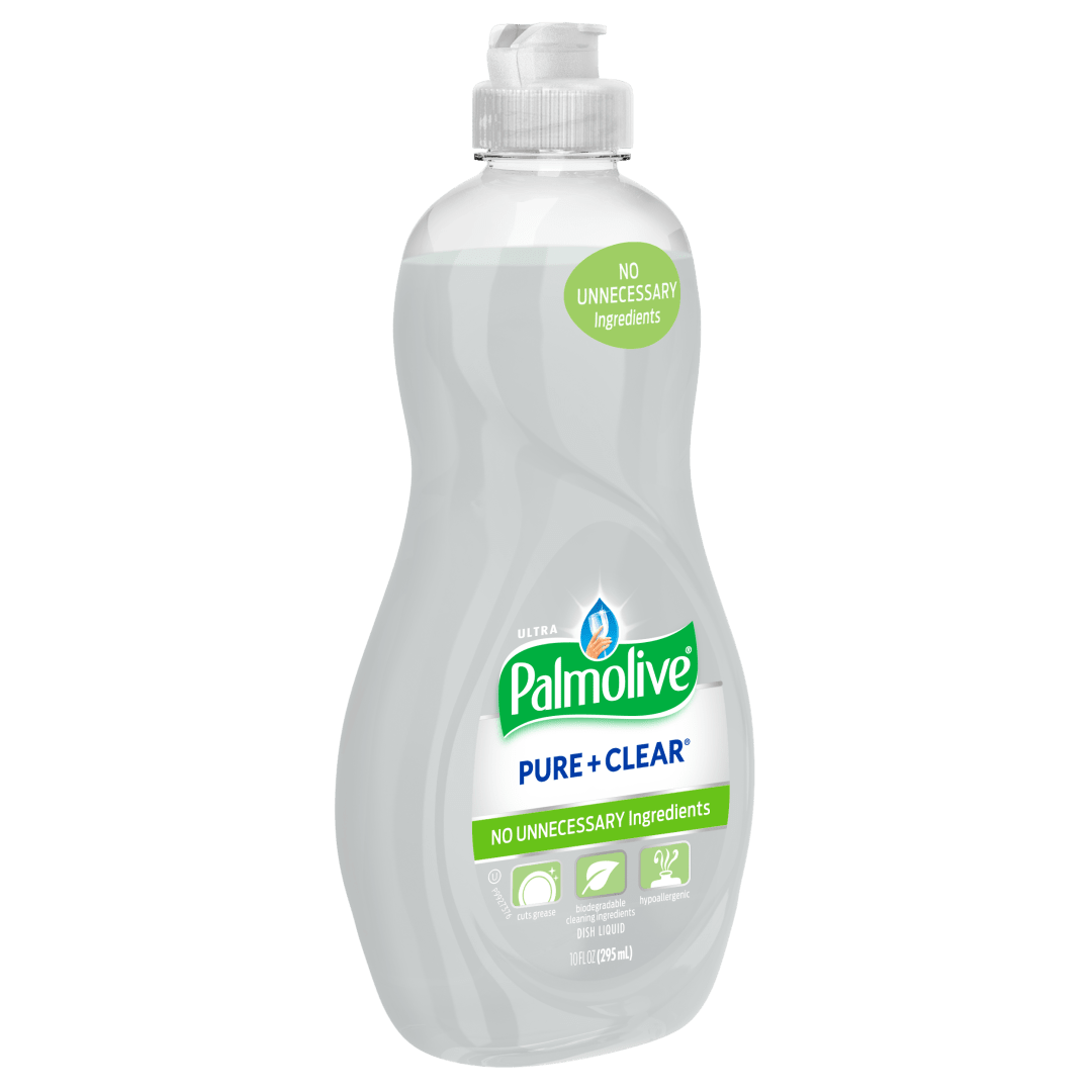 Palmolive Ultra Dishwashing Liquid Dish Soap, Pure + Clear Spring Fresh - 1 Fluid Ounce
