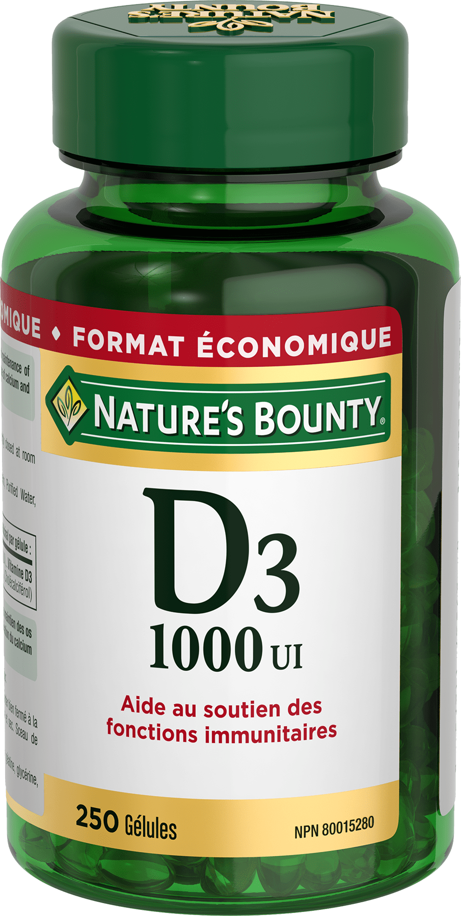 NBTY VIT D 1000IU 24x250SGL CA