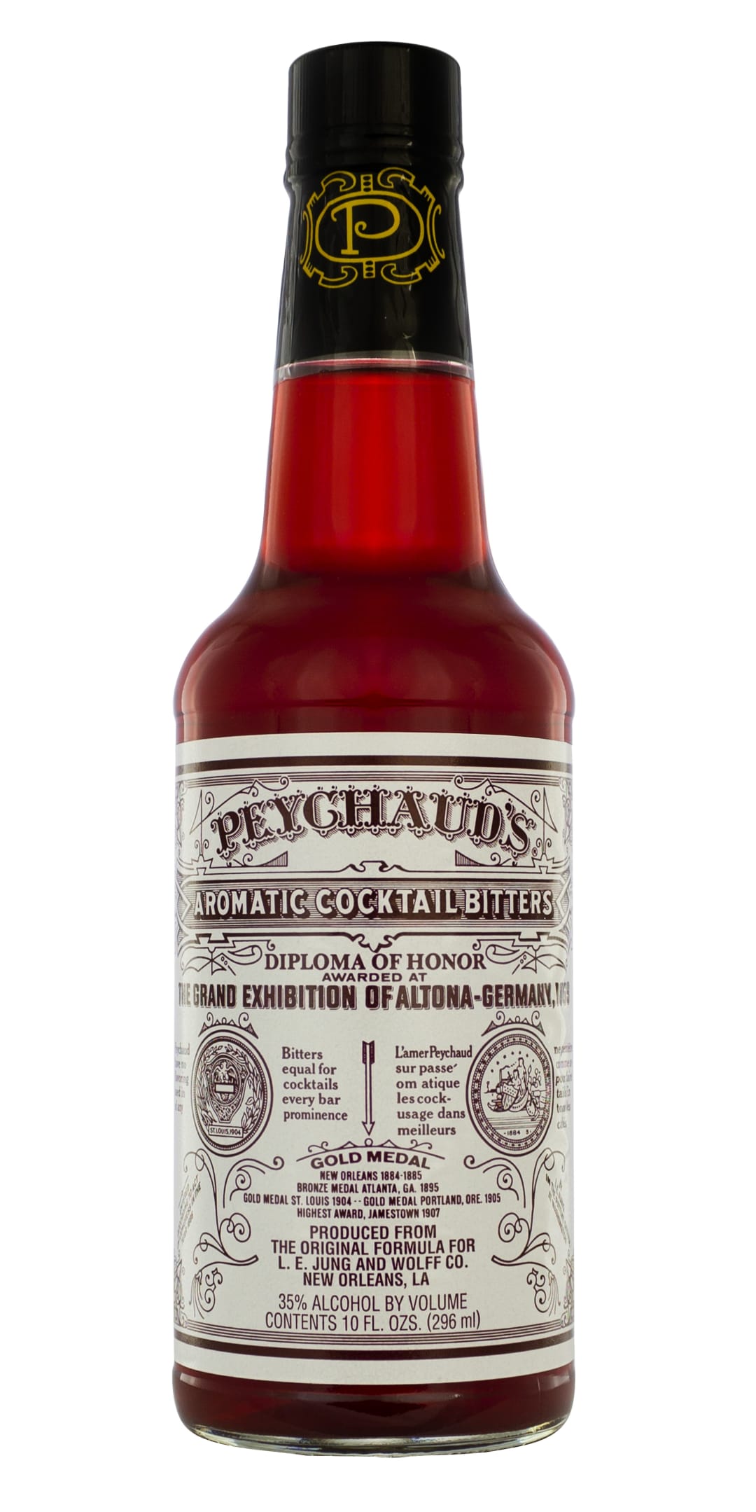 Peychaud's Aromatic Cocktail Bitters 10Fl oz 70 Proof