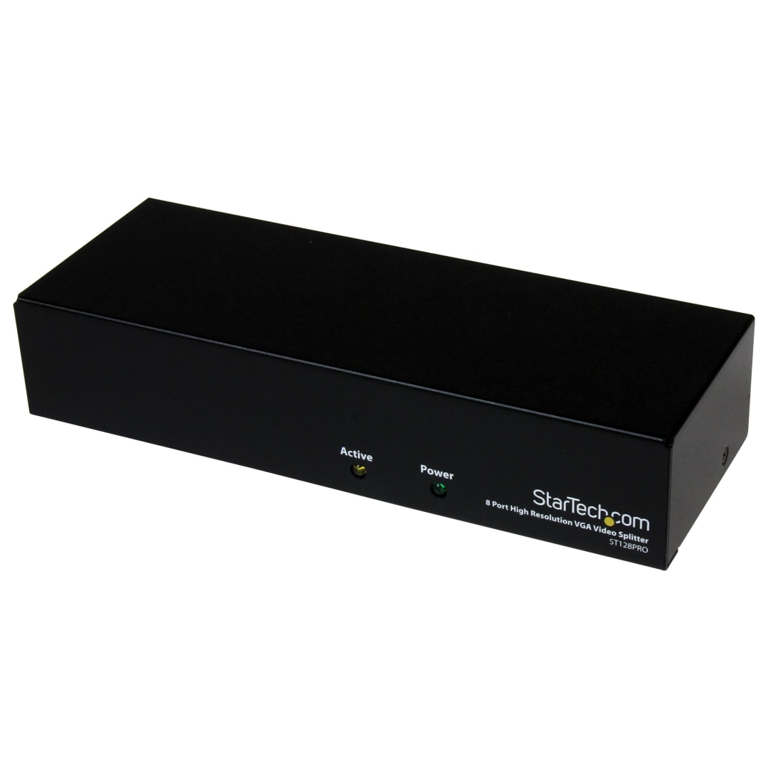 8 Port High Res. 350 MHz Video Splitter