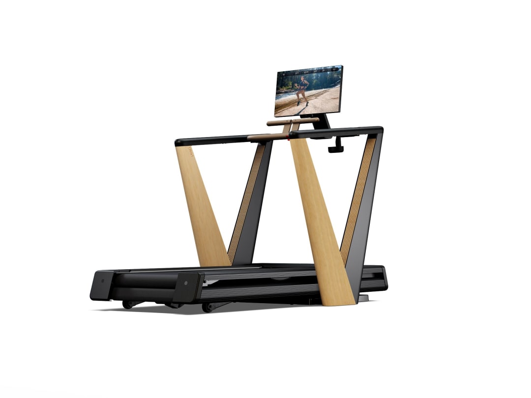Ultra1 Treadmill - Walnut Black