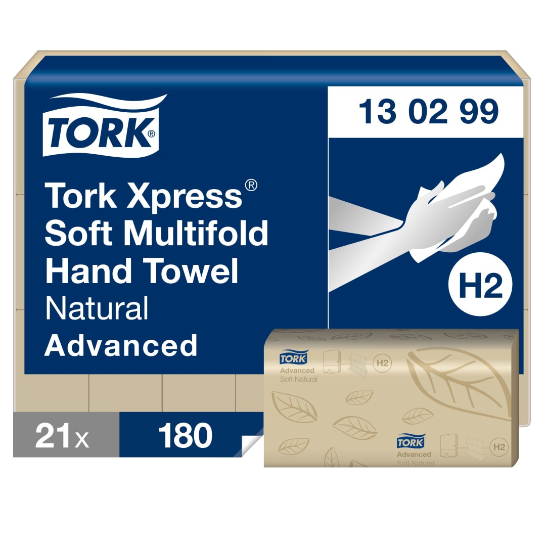 Tork Xpress® Soft Natural Multifold Hand Towel Advanced